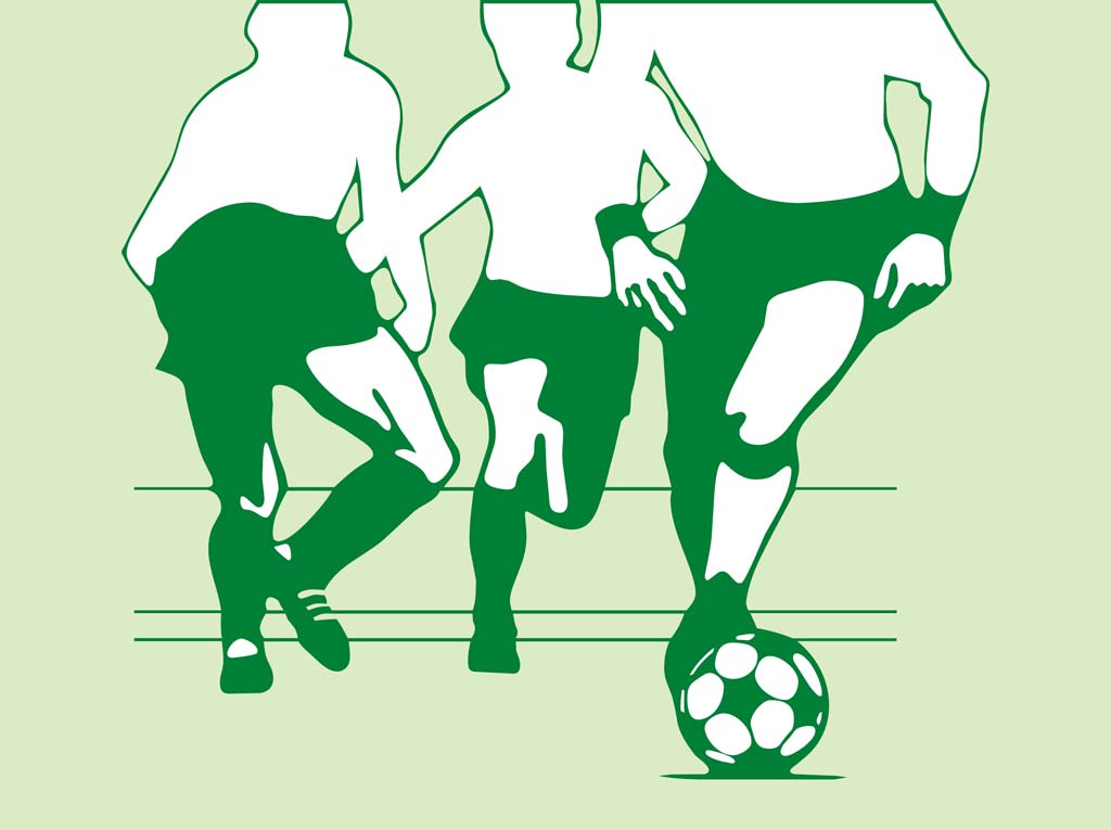 1024x765 Vector Soccer Players Vector Art Amp Graphics