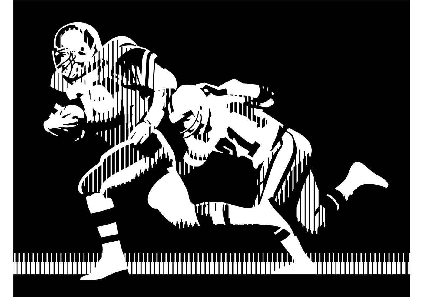 1400x980 American Football Vector Graphics