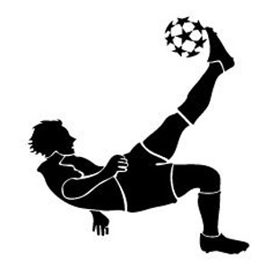 300x300 Football Player Graphics Group With Items