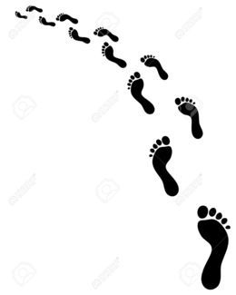 260x325 Download Footsteps Vector Clipart Royalty Free Clip Art
