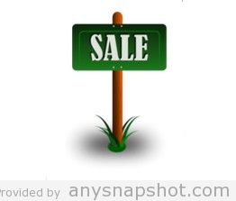262x223 Free Vector For Sale Sign