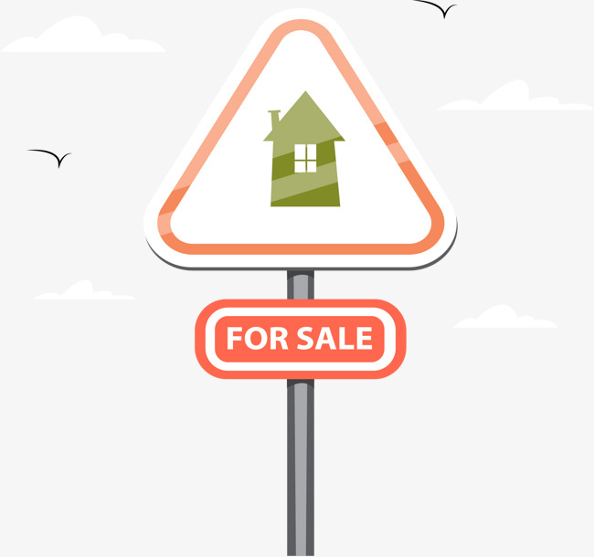 650x610 Triangle Houses For Sale Signs, Triangle Vector, Sale Vector