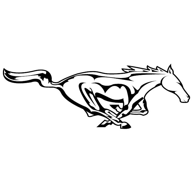 660x660 Mustang Logo Vector Shot On Cars