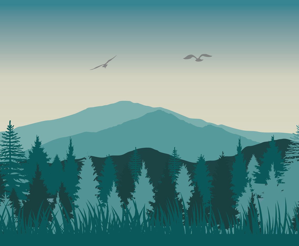 1136x936 Forest Vector Background Vector Art Amp Graphics