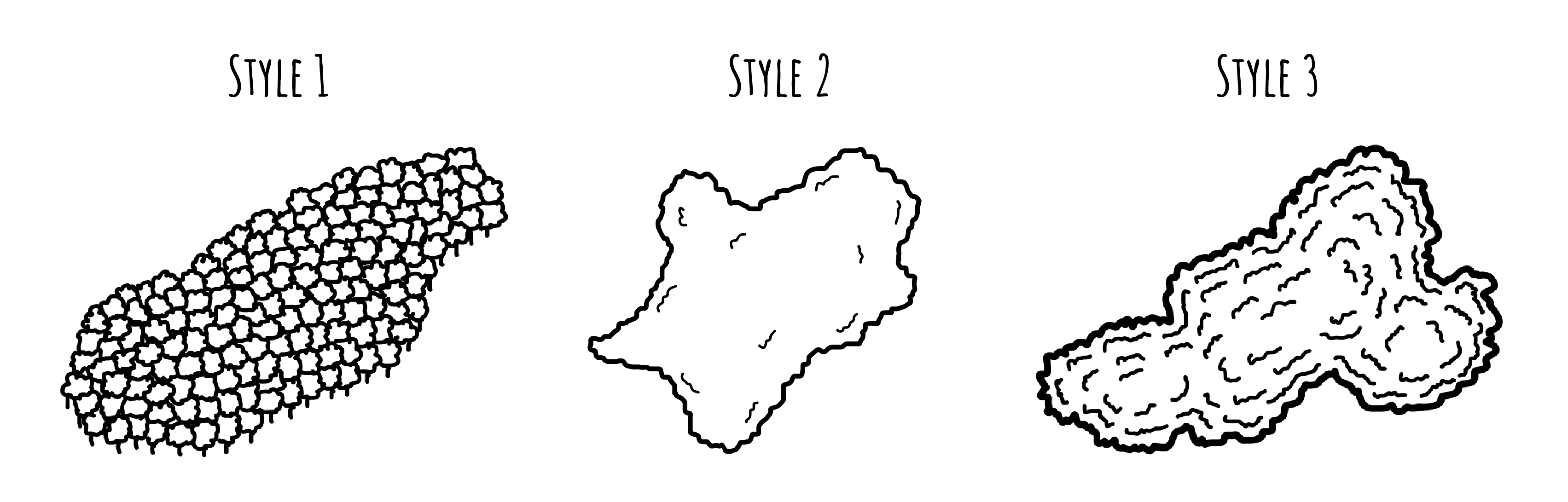 3406x1091 Drawn Forest Outline