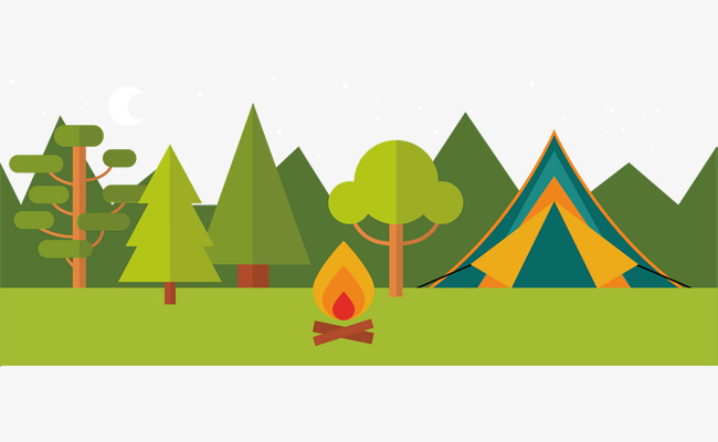 650x400 Green Forest Vector, Flame, Sticks, Big Tree Png And Vector For