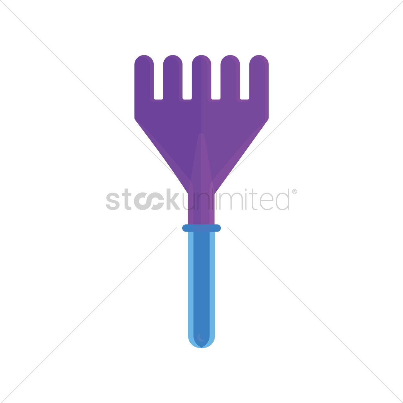 1300x1300 Free Pitch Fork Vector Image