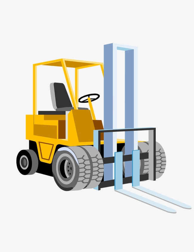 650x841 Forklift Truck Vector Elements, Truck Vector, Truck Clipart
