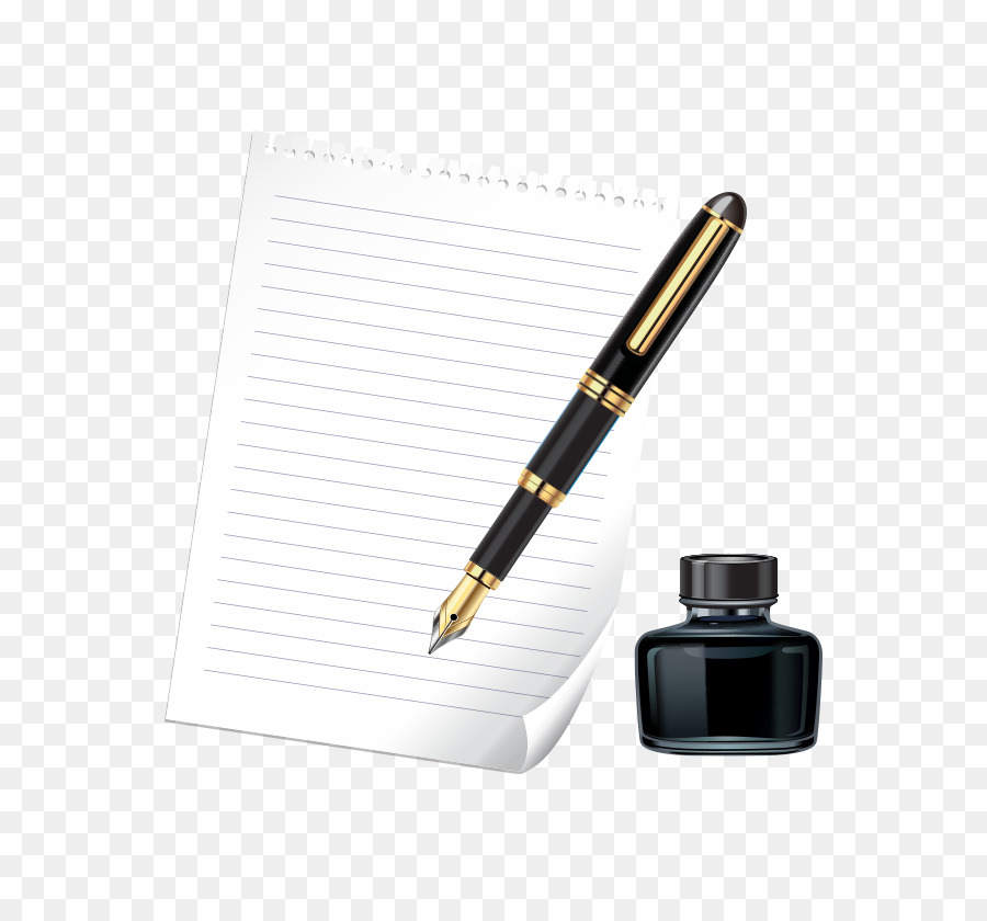 900x840 Fountain Pen Paper Icon