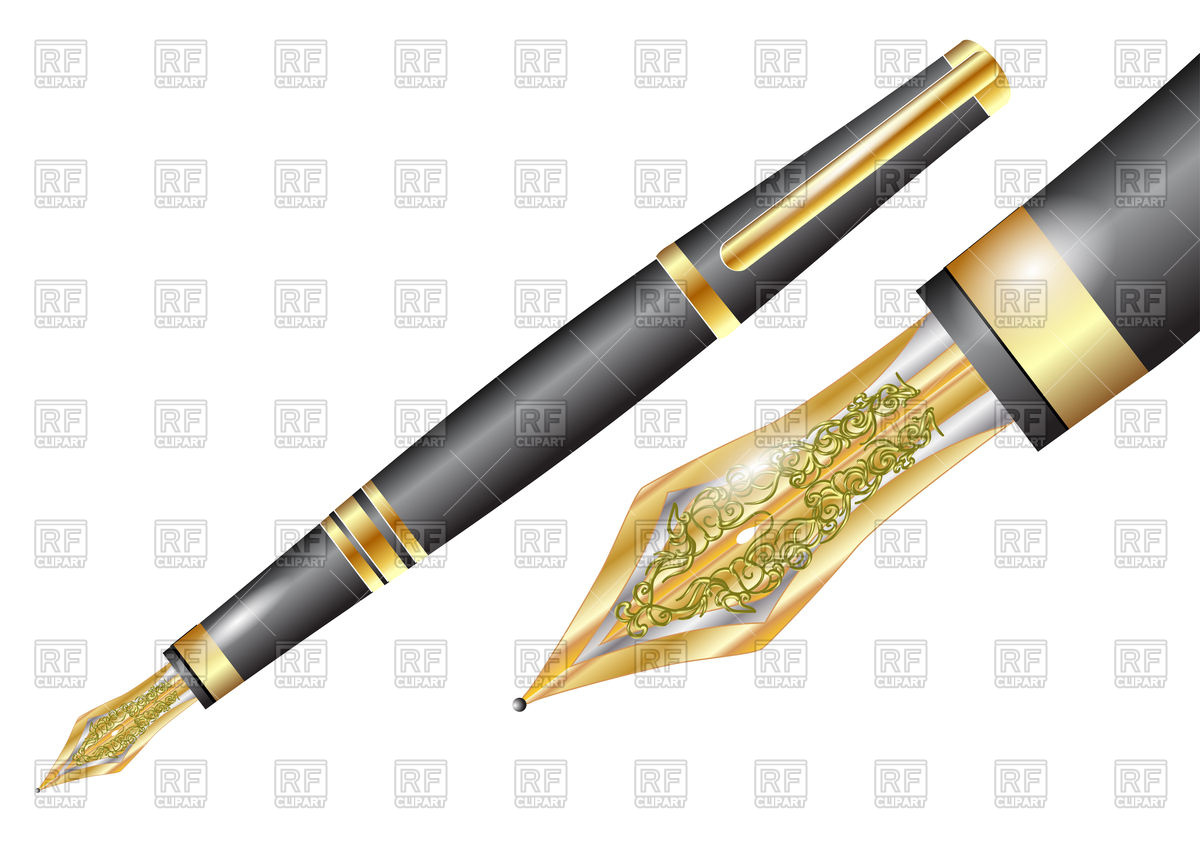 1200x849 Fountain Pen Vector Image Vector Artwork Of Objects Arkela