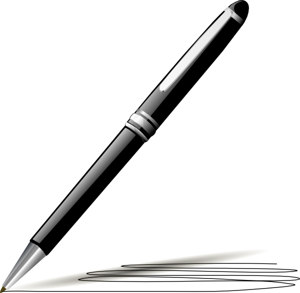 600x586 Pen Vector