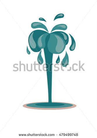 333x470 Fountain Tree Clipart