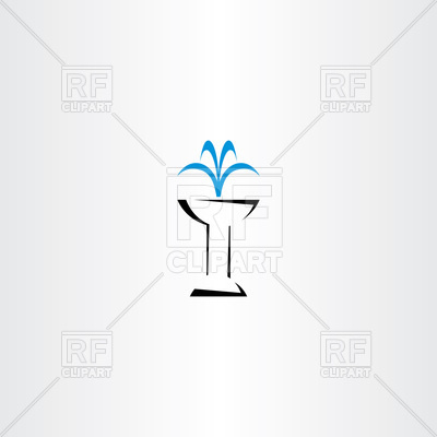 400x400 Icon Of Fountain Vector Image Vector Artwork Of Icons And