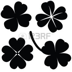 236x236 Four Leaf Clover Vector Illustration Of Green Clover Picture