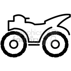 300x300 Royalty Free Quad All Terrain Four Wheeler Vector Icon 398537 Icon