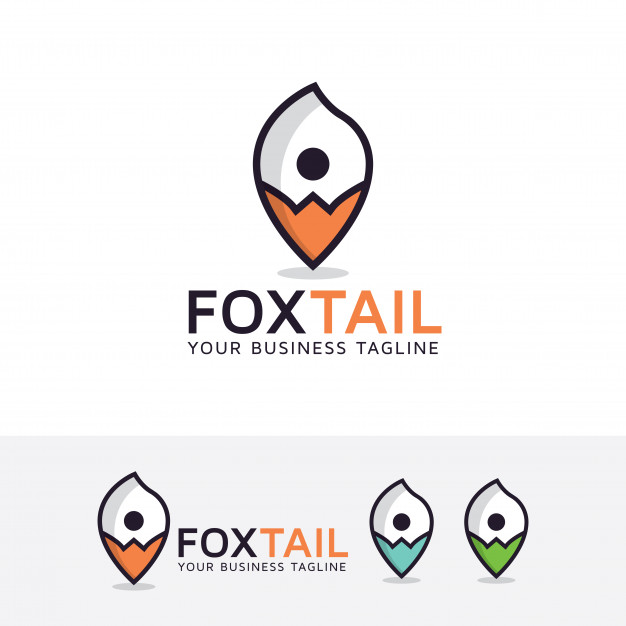 626x626 Fox Tail Point Logo Template Vector Premium Download