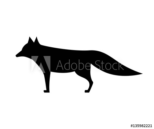 500x417 Fox Vector Icon