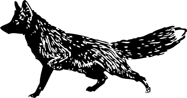 600x316 Fox Clip Art Free Vector 4vector