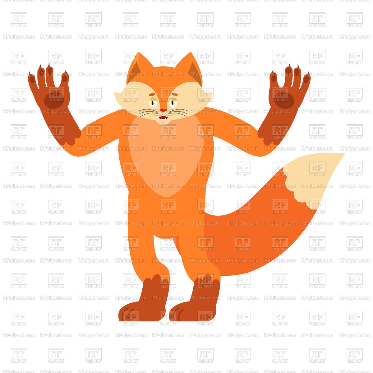 1200x1200 Fox Happy Emotion Vector Image Vector Artwork Of Plants And