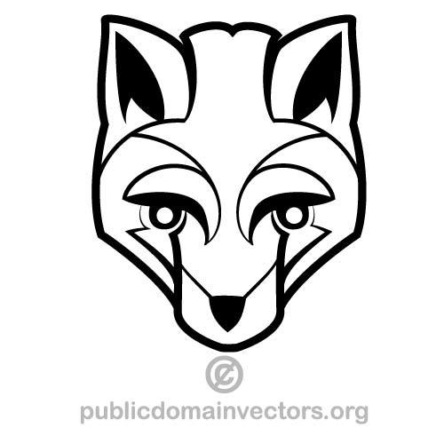 500x500 Fox Vector Clip Art Public Domain Vectors