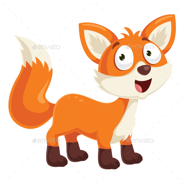 590x590 Fox Vector Illustration By Yusufdemirci Graphicriver