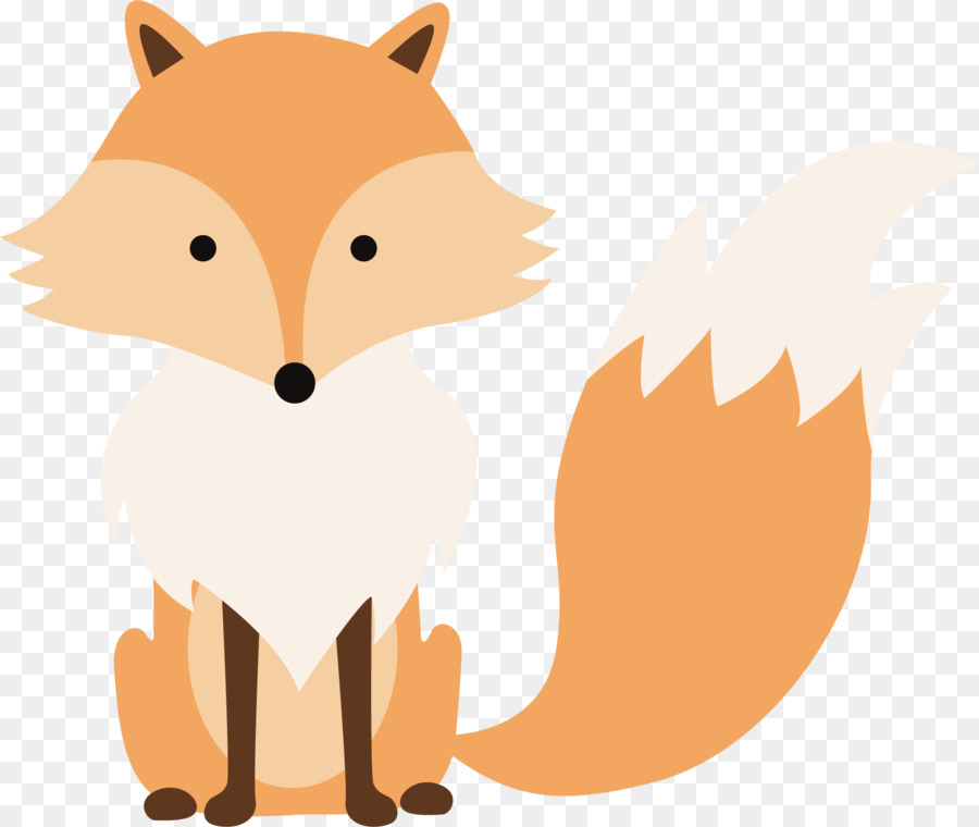 900x760 Red Fox Cartoon