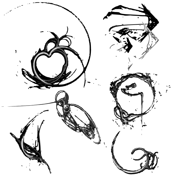 600x610 Free Fractal Vector Art 123freevectors