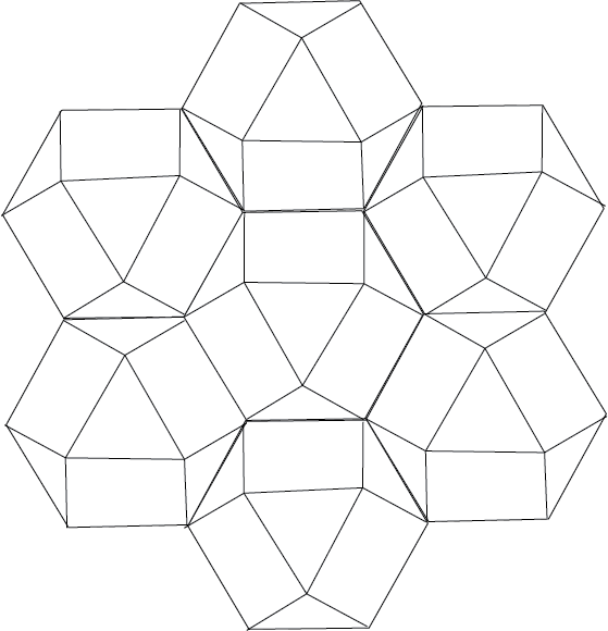 559x580 Vector Equilibrium Fractal By Pureuniversalflow