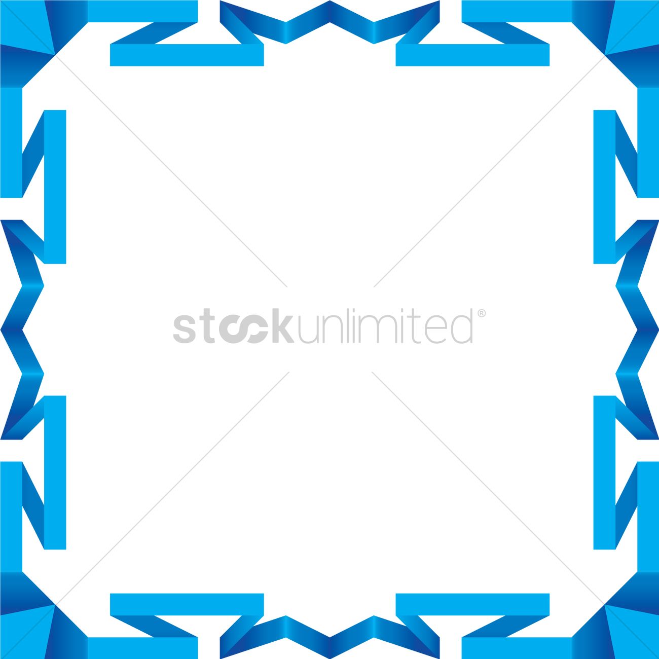 1300x1300 Simple Pattern Frame Border Vector Image