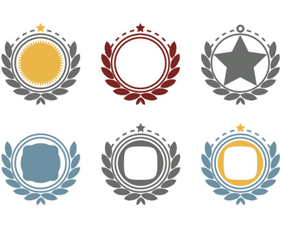411x328 Free Vector Ornaments Frames