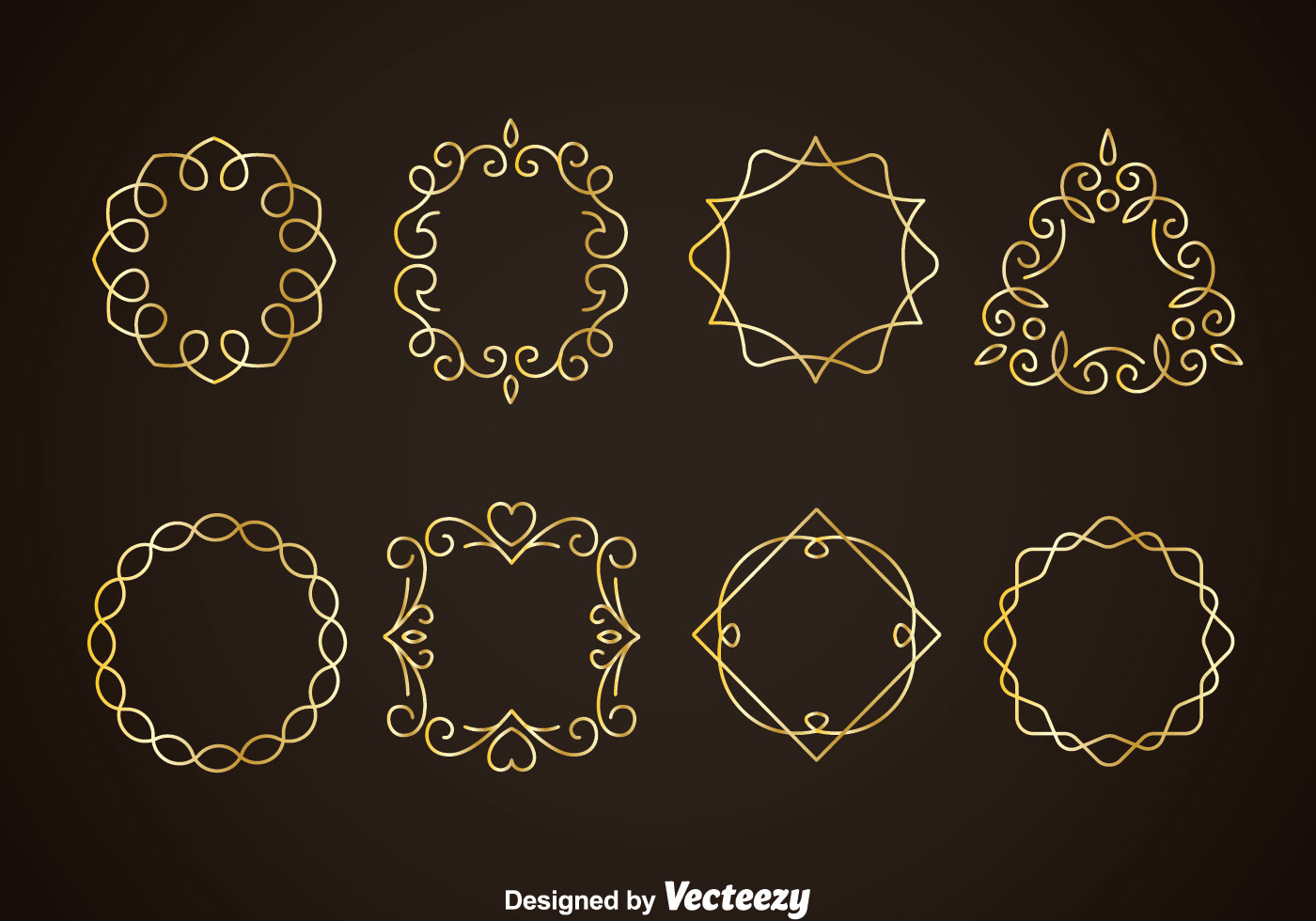 1400x980 Logo Frame Free Vector Art