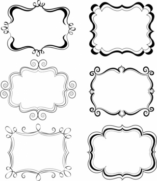 320x368 Swirl Frame Vector Free Free Vector Download (8,505 Free Vector