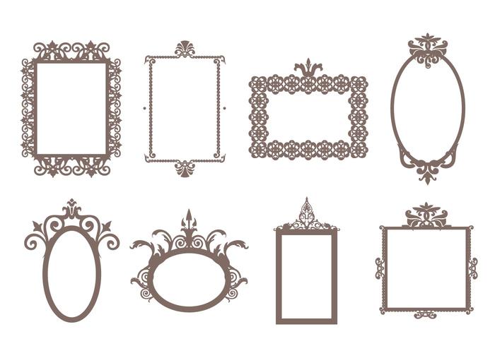 700x490 Decorative Frames Free Vector Art