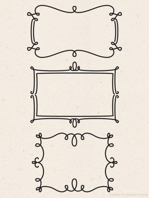 500x666 Vector Frames Free