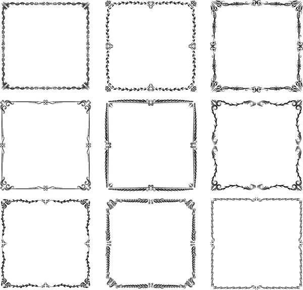 600x575 Free Download Vector Frame