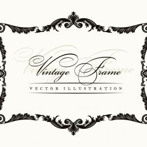 300x300 Round Chain Frame Vector Clipart Shopatcloth