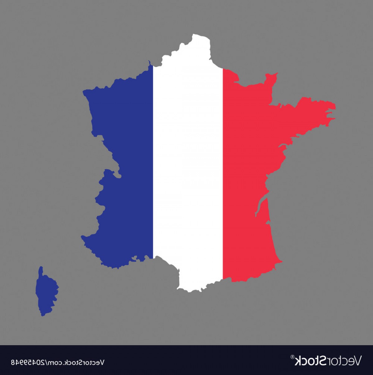 1200x1207 France Map With The French Flag Vector Lazttweet