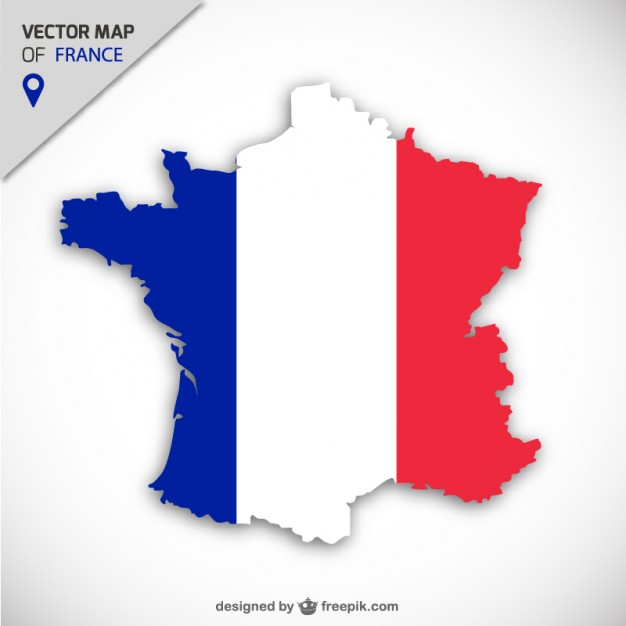 626x626 France Map Vector Free Download