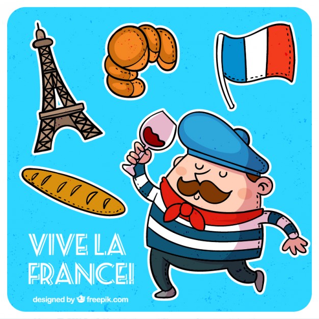 626x626 Traditional French Elements Vector Free Download