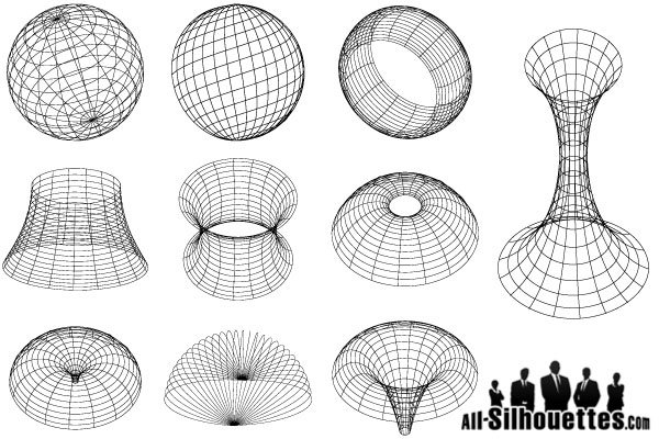 600x400 Free Free Vector 3d Geometric Models Shapes Psd Files, Vectors