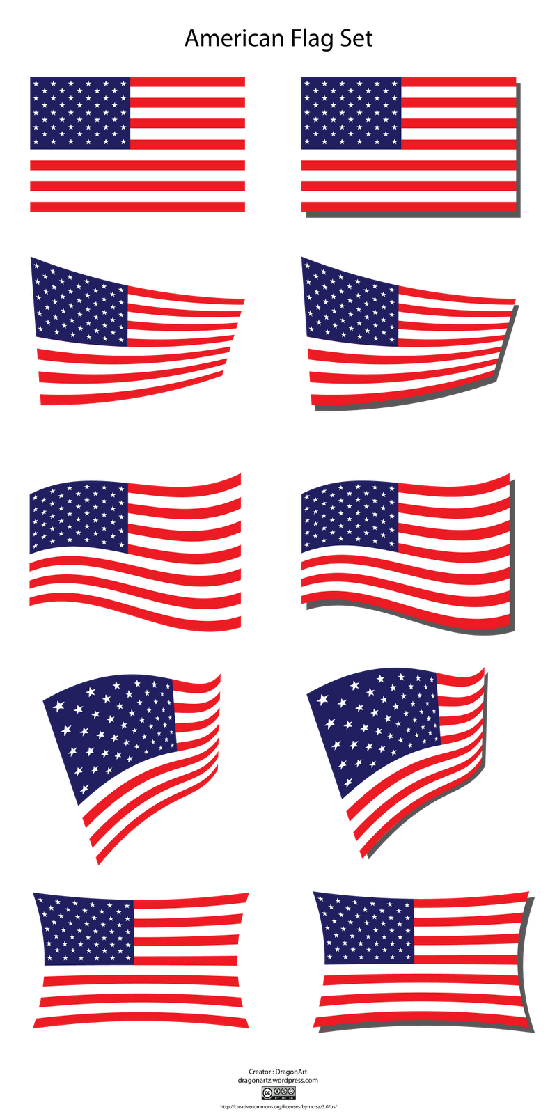 800x1600 American Flag Clipart Usa Flag