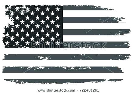 450x308 Black And White Us Flag Vector Art Free