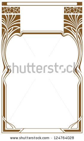 281x470 Art Nouveau Vector Borders Free Vector For Free Download About (3