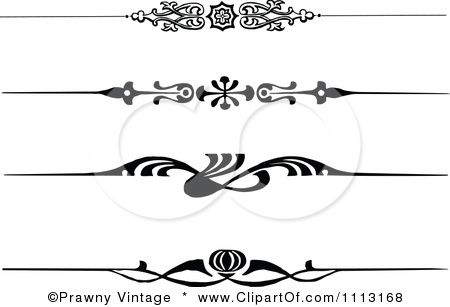 450x307 Clipart Vintage Black And White Decorative Art Deco Borders
