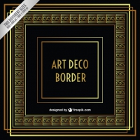 200x200 Art Deco Border Free Vector Graphic Art Free Download (Found