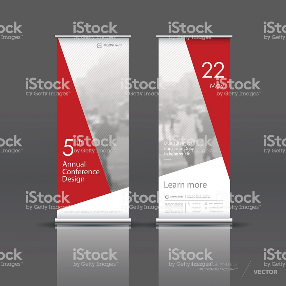 993x993 Free Download Vertical Banner Template Design Stock Vector Art