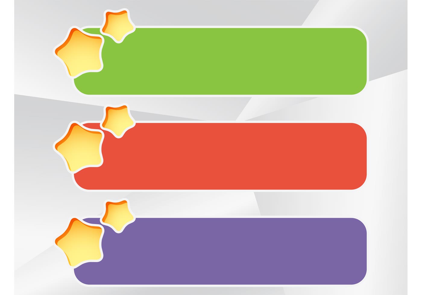 1400x980 Star Banner Templates