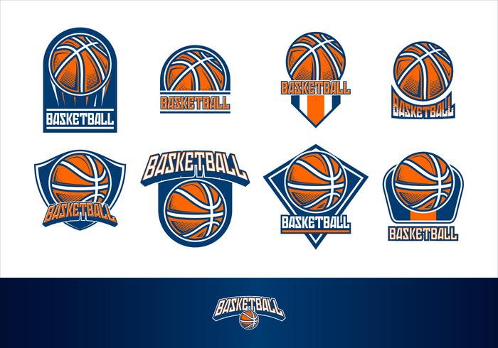 700x490 Basketball Logo Free Vector