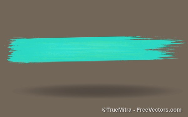 600x373 Download Free Brush Stroke Vector Vector Illustration