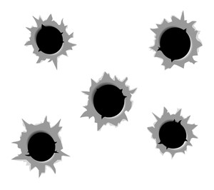 Free Bullet Hole Vector at GetDrawings | Free download